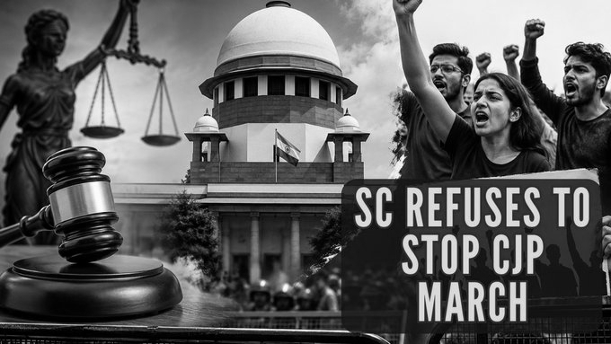 SC Declines To Ban CJP March, Says All Sides Must Follow Law