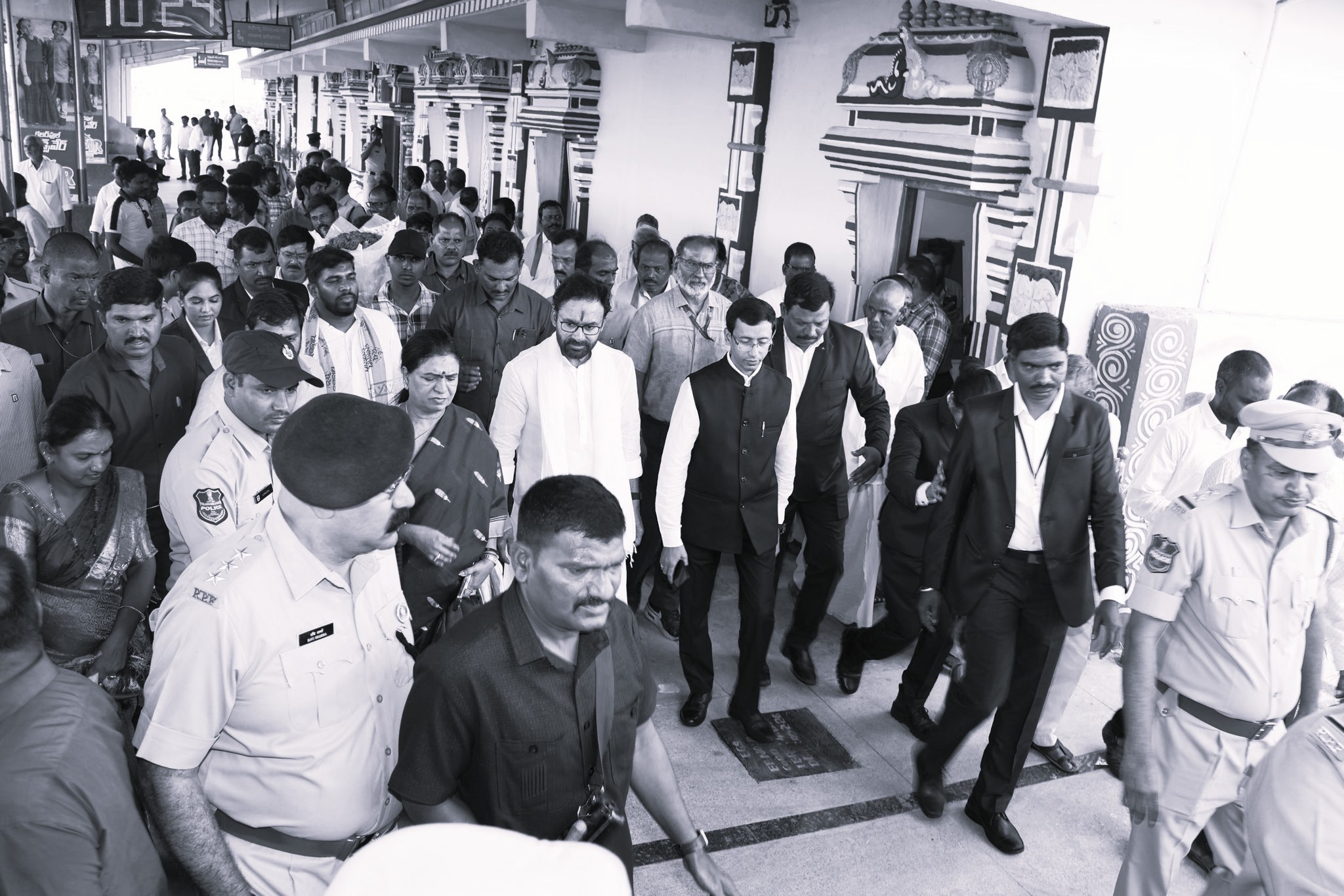 Kishan Reddy Reviews Alampur Projects, Urges Faster Completion of Pending Works