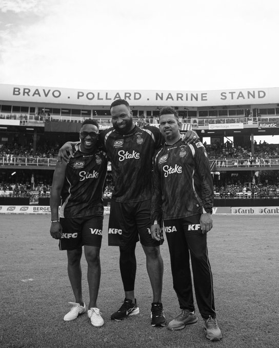 Queen’s Park Oval Names Stand After Bravo, Pollard and Narine