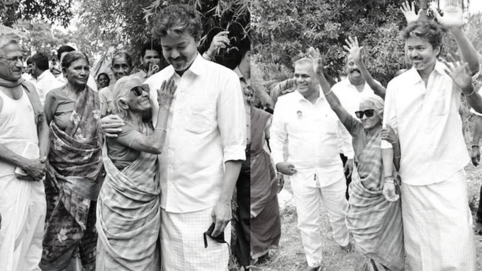 'Memory Worth A Crore': TN CM Vijay Gifts Sunglasses To Elderly Woman