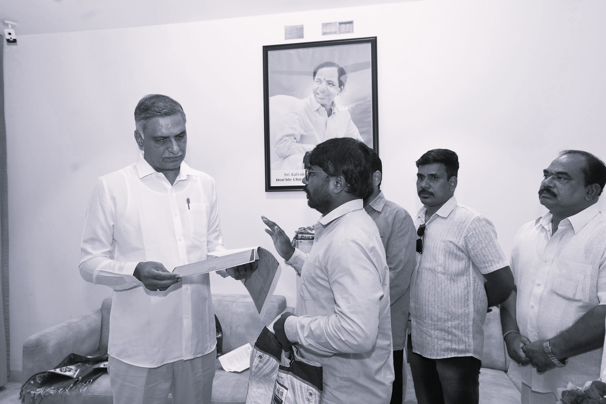 Harish Rao Questions Delay in Clearing Sada Bainama Land Records
