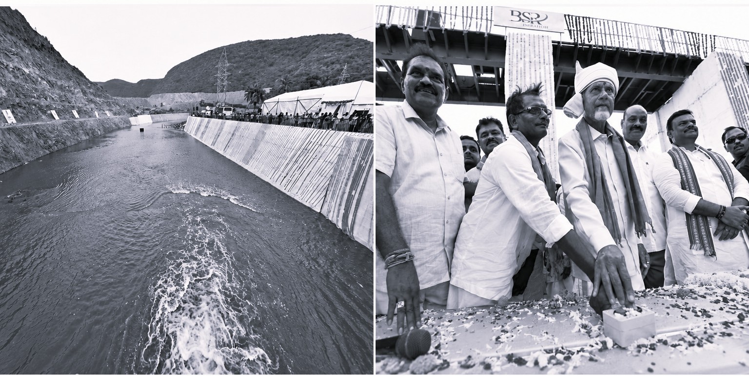 North Andhra Gets Godavari Waters as Polavaram Left Canal Opens