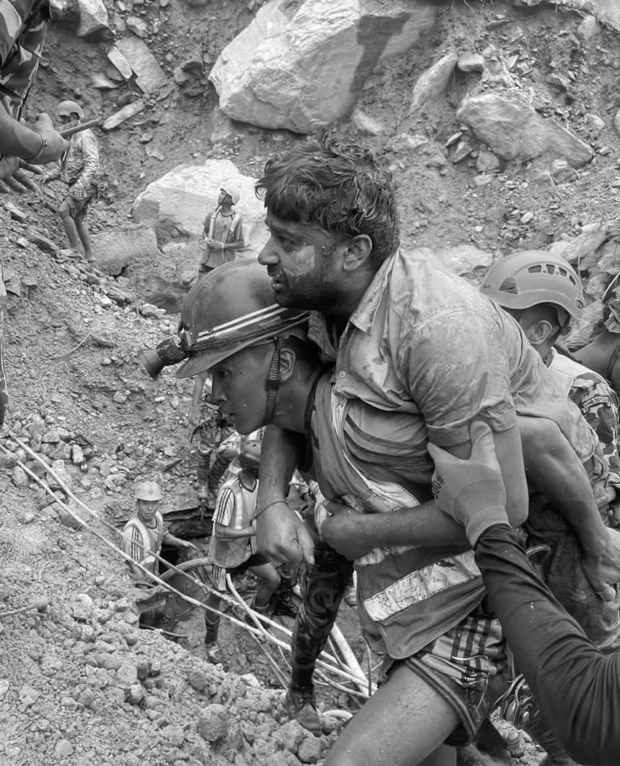 Nine Days In Darkness: Two Nepal Workers Rescued Alive From Flood-Hit Tunnel