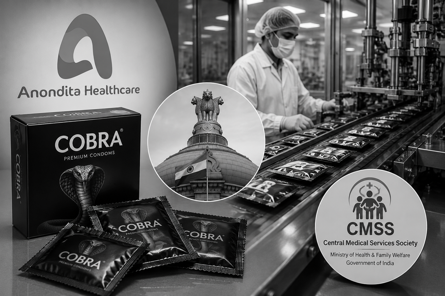 Anondita Medicare Secures ₹8.01 Crore CMSS Order for 8 Crore Condoms