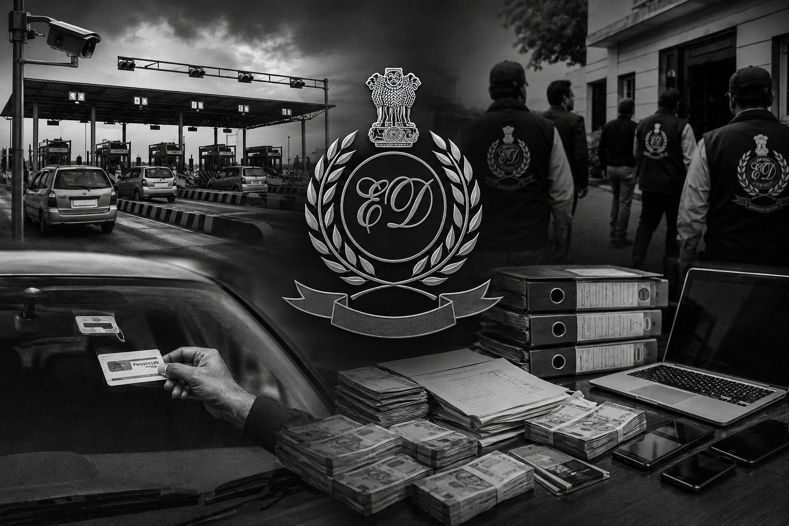 NHAI Toll Fraud: ED Finds Unauthorised Apps at 100 Plazas, Raids 14 Premises
