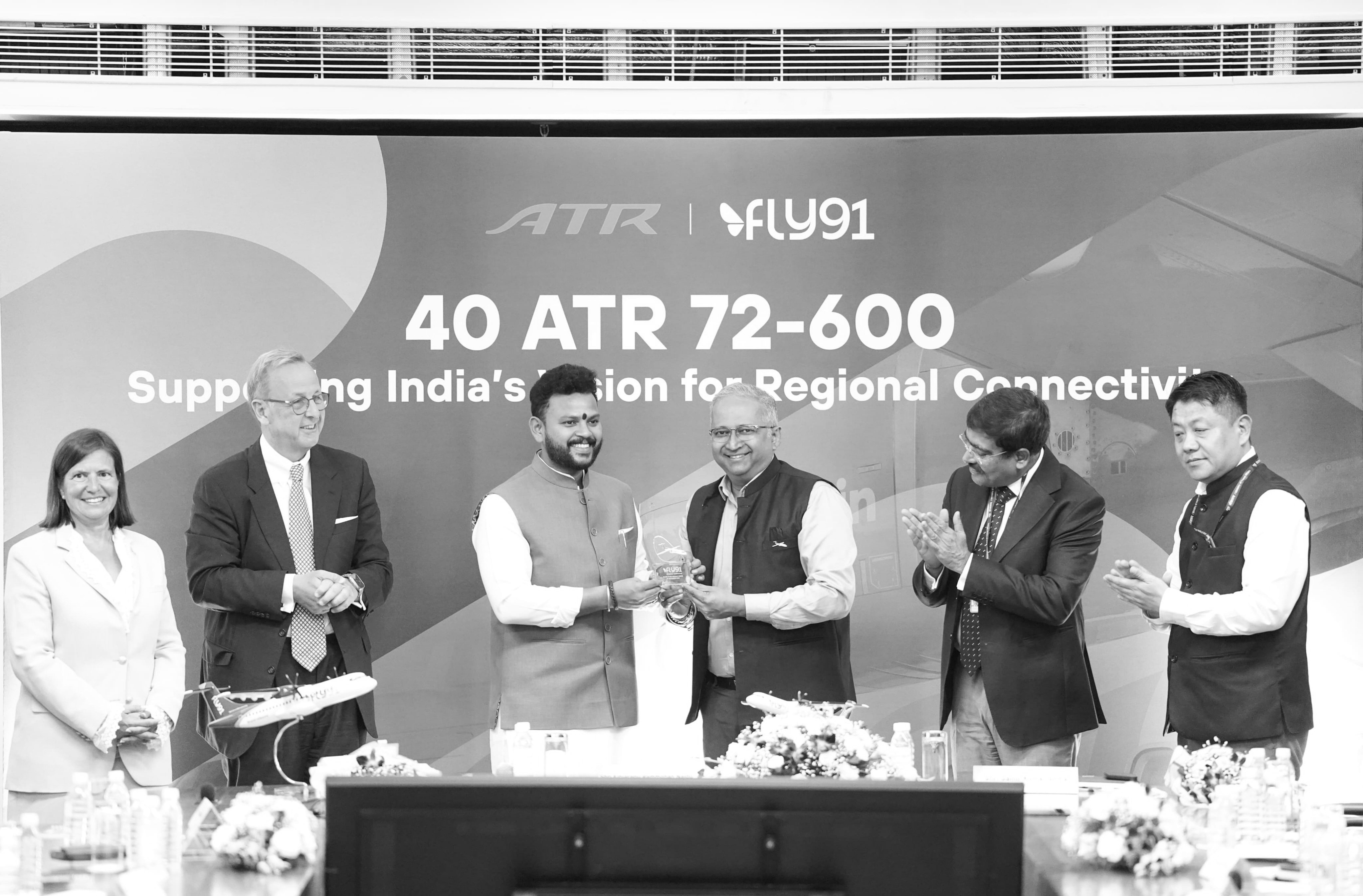 Goa-Based Regional Airline FLY91 Places $1 Billion Order for 40 ATR Aircraft