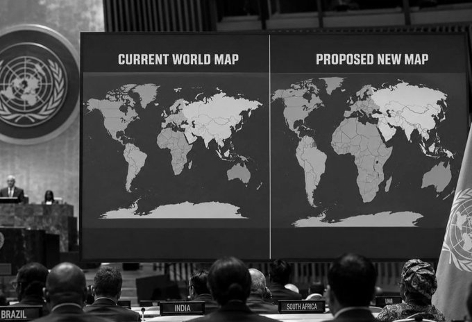 India Backs New World Map As US Stands Alone Against UN ‘Correct The Map’ Vote