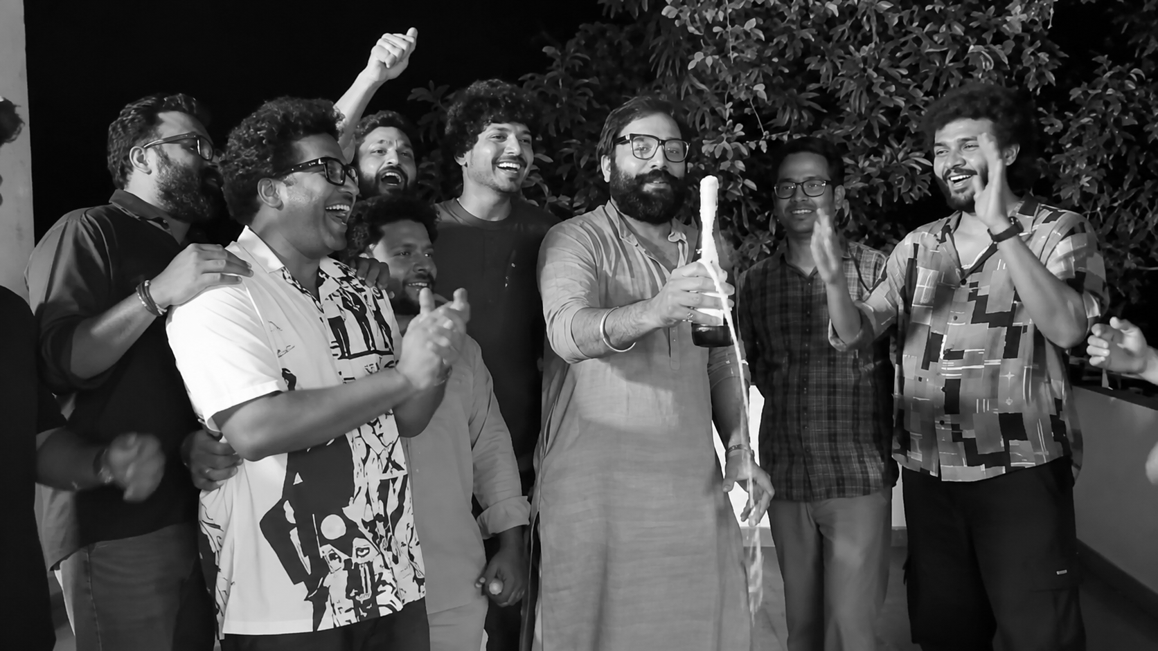 Sandeep Reddy Vanga Celebrates ‘Romanchakam’ Success With Champagne