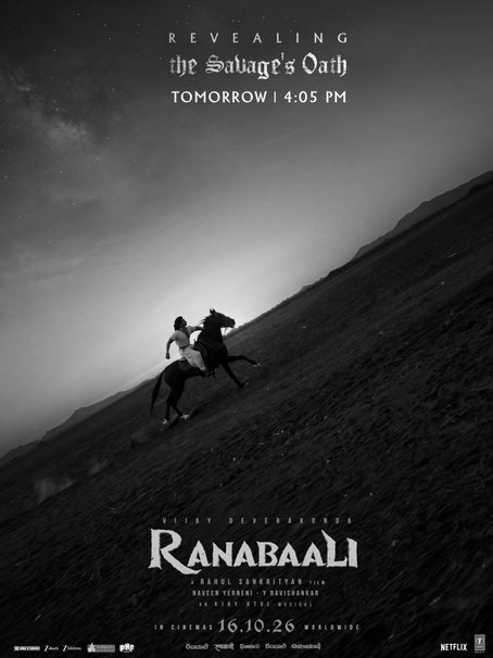 ‘Ranabaali’ Teaser Today: Vijay Deverakonda’s ‘Savage’s Oath’ Promises Intense Action