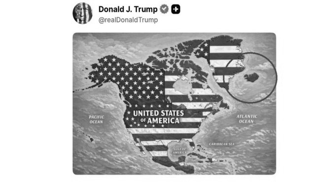 Trump’s US Expansion Map Sparks Row As Iceland Summons American Ambassador