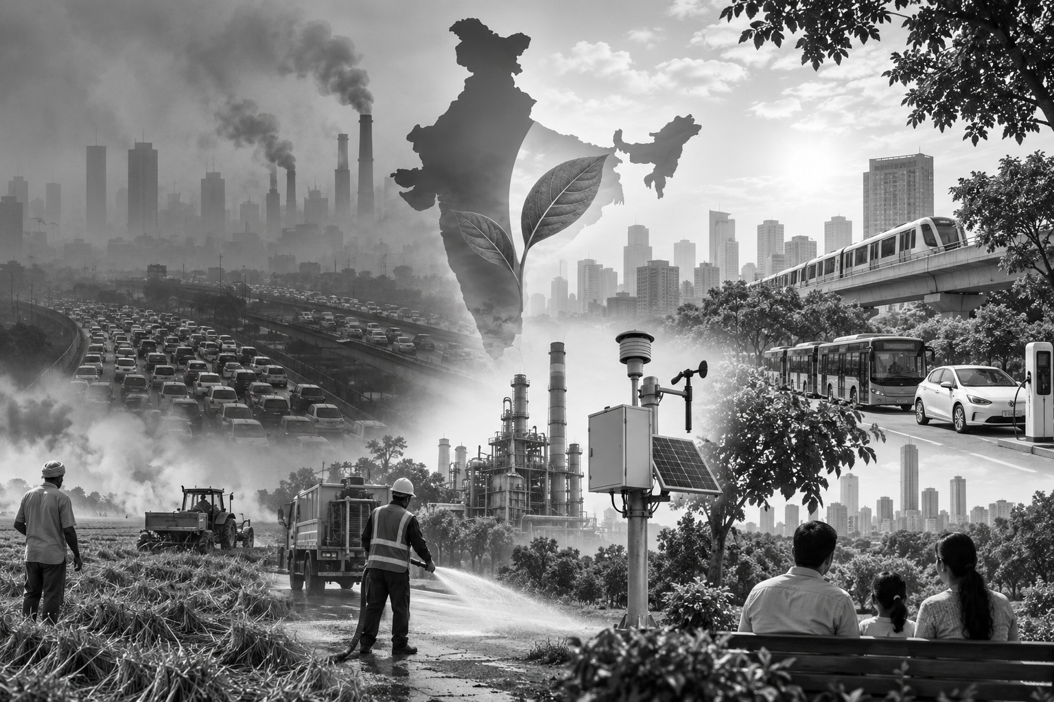 India’s Clean-Air Push: 108 Cities Record Lower PM10 Levels, 26 Cut Pollution by Over 40%
