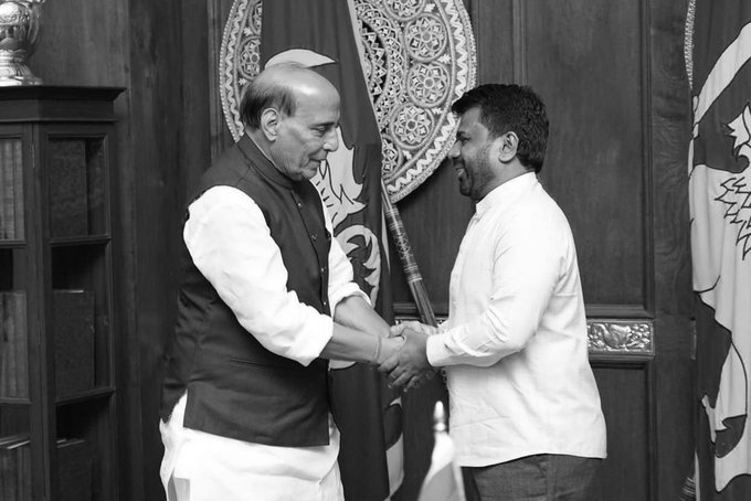 Rajnath Singh Holds Talks With Sri Lankan President, Vows Closer Security Cooperation