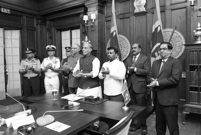 Rajnath Singh Holds Talks With Sri Lankan President, Vows Closer Security Cooperation