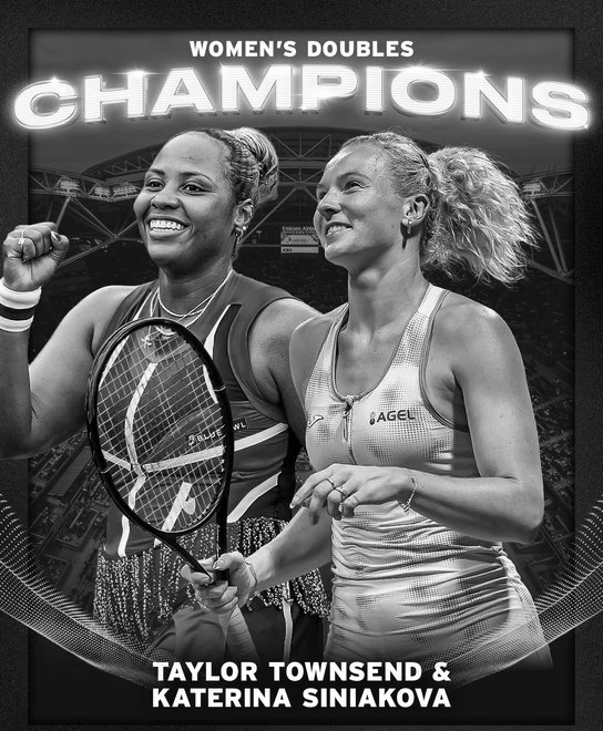 Taylor Townsend, Katerina Siniakova Complete Career Slam With First US Open Doubles Title