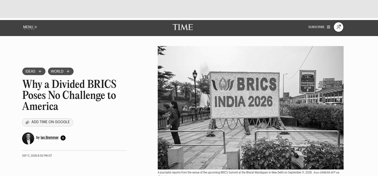 Trump Shadow Looms Large Over BRICS: Why Western Media Made BRICS About America