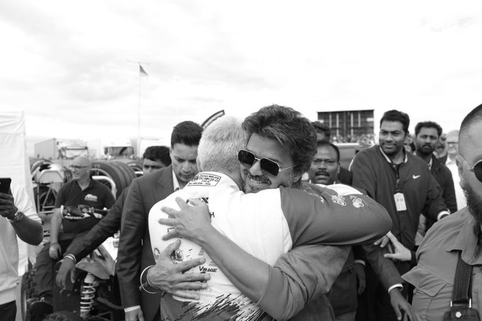 Thala X Thalapathy: Vijay And Ajith’s Silverstone Reunion Gives Fans A Moment To Cherish