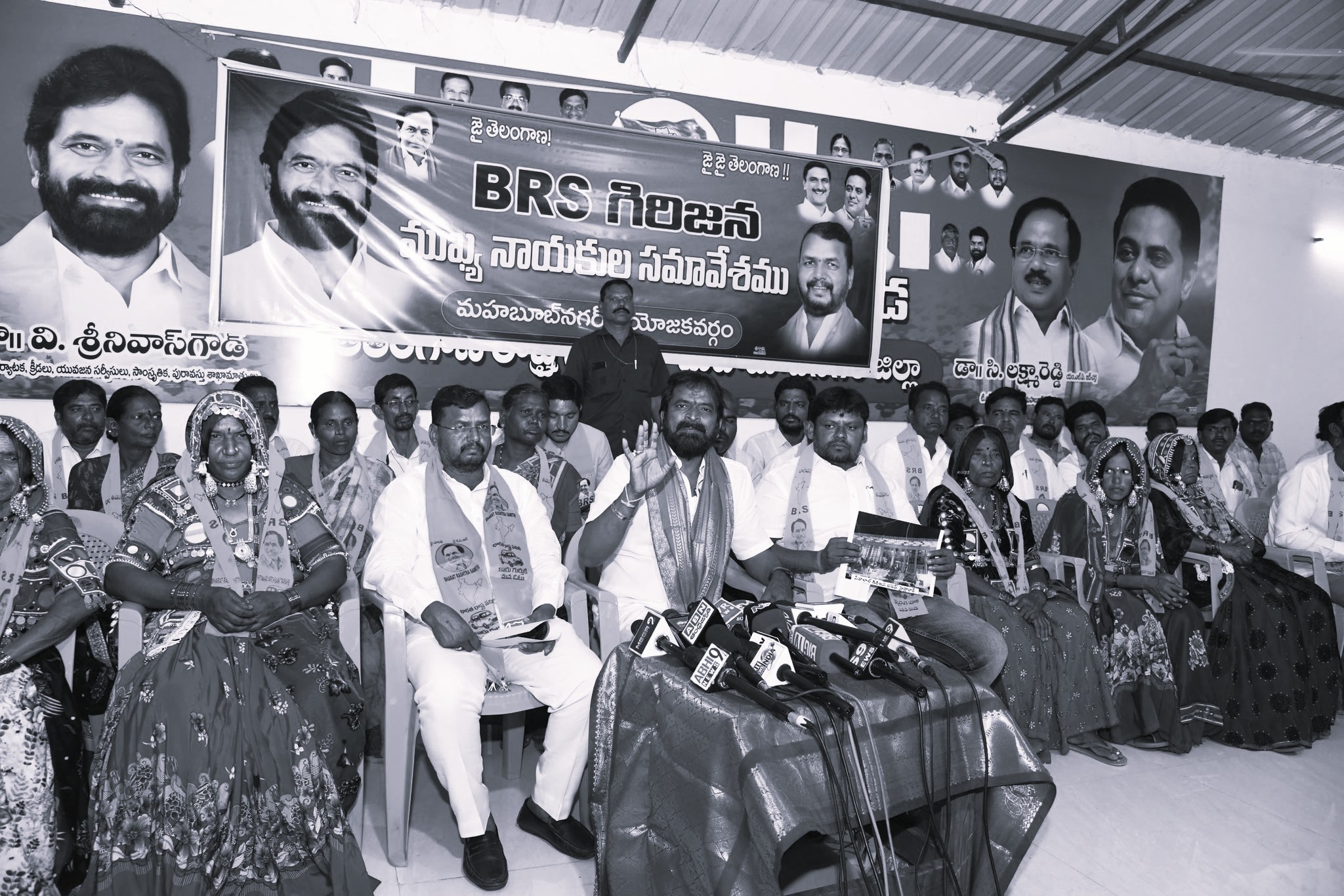 Srinivas Goud Demands Immediate Fulfilment of Congress Promises to Tribals