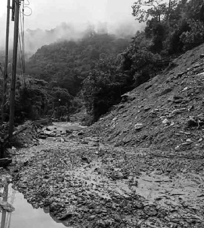 Landslides Hit Two Areas of West Sikkim, SSB Rescues Residents
