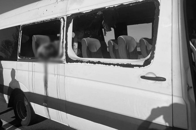 Russian Drone Strike Kills 5 On Ukraine Bus As Moscow Claims 1,200+ Troops Lost