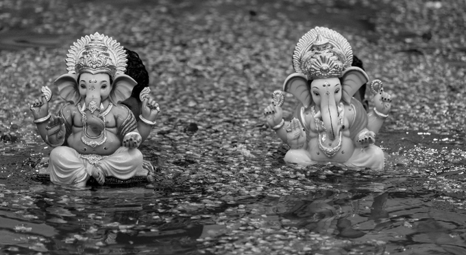 61,640 Ganesh Idols Immersed Across Mumbai After 1.5 Days