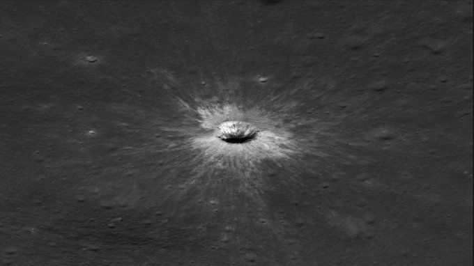 NASA Orbiter Spots Huge Lunar Crater Created by Powerful 2024 Impact