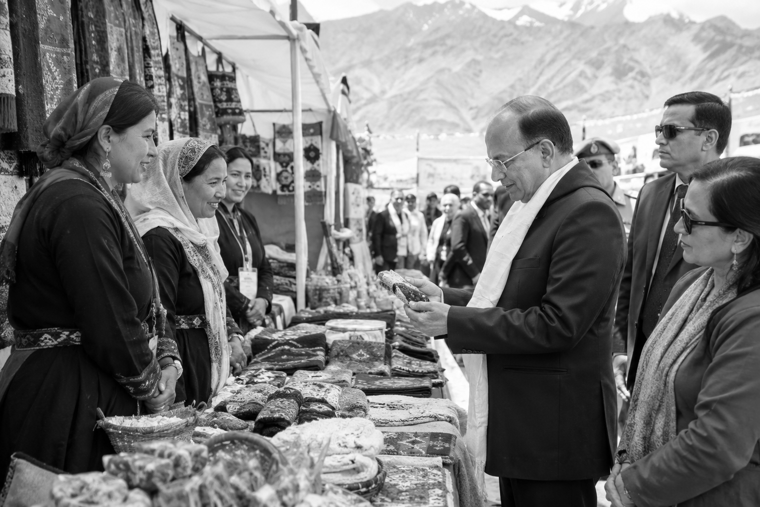 Ladakh’s Women SHGs Take Traditional Products to Wider Markets Through Saras Mela