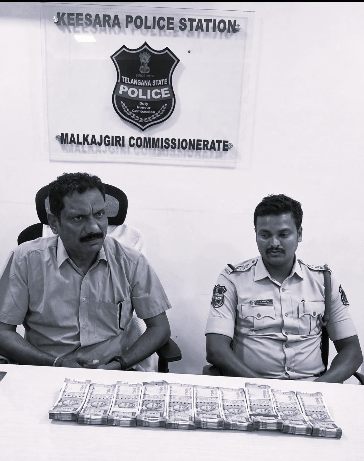 ₹5 Lakh Bribe: Keesara CI, SI Caught Red-Handed by ACB