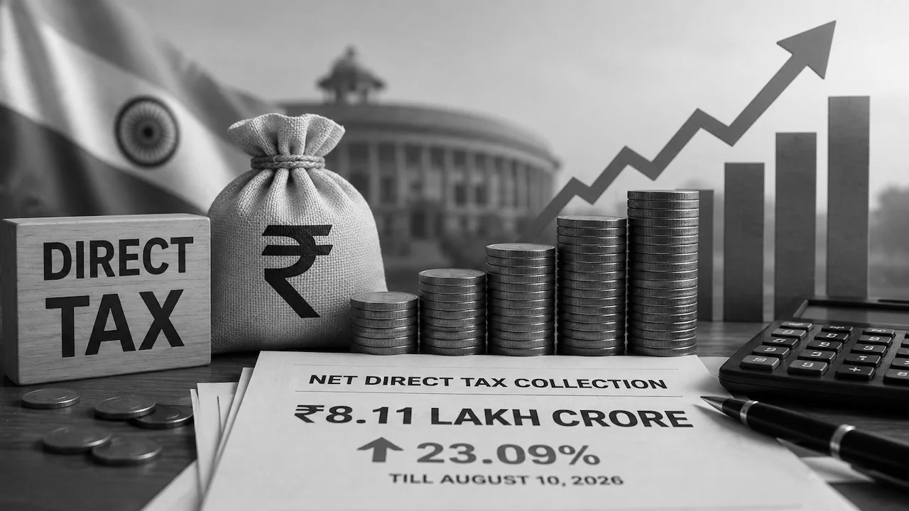 Advance Tax Boosts India’s Direct Tax Collection to Rs 12.12 Lakh Crore