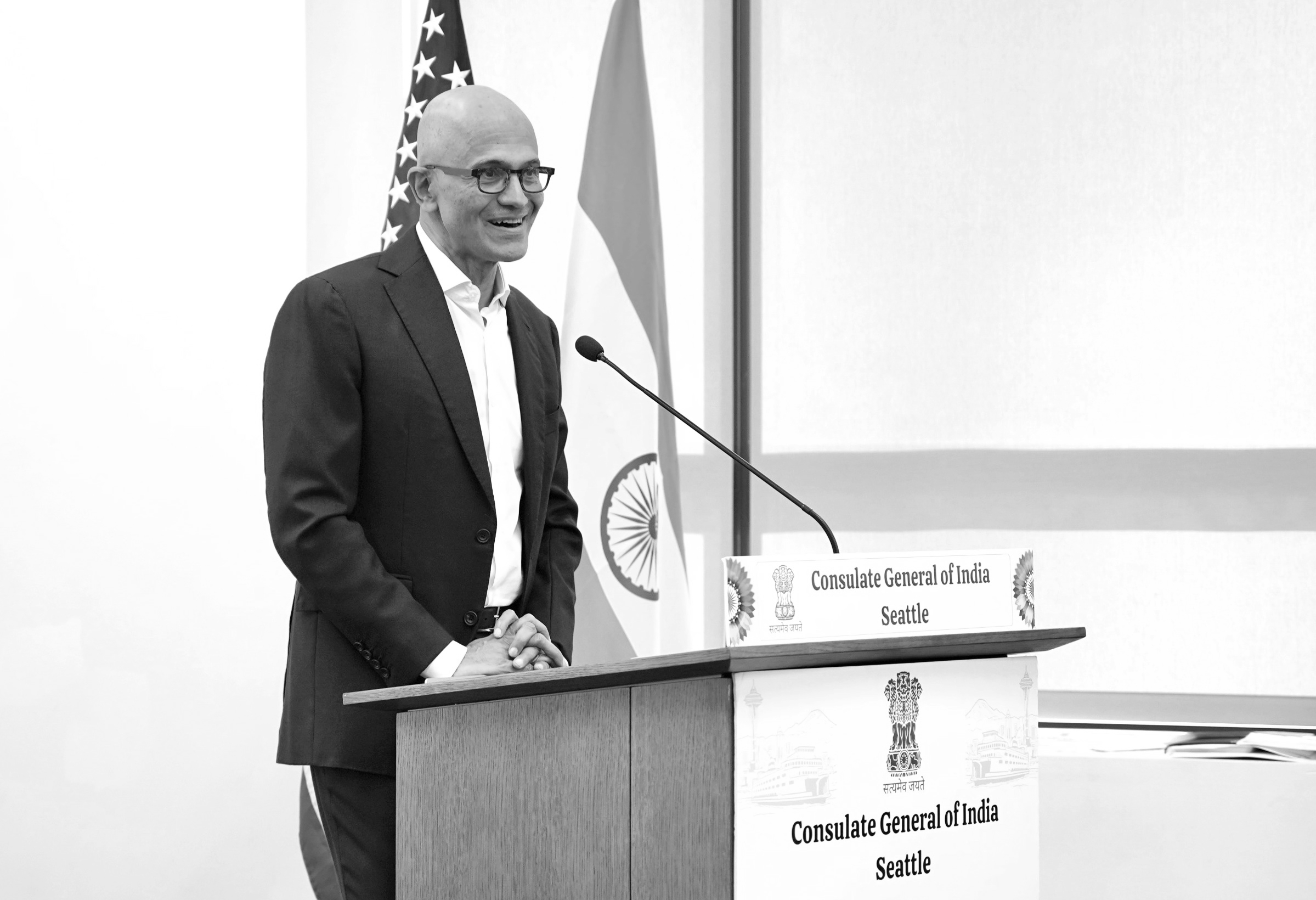 Satya Nadella Joins 40+ Indian-Origin Tech Leaders at Seattle Ideas4India Forum