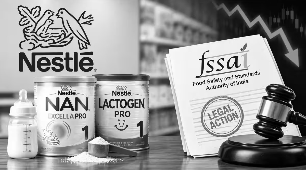 FSSAI Takes Legal Action Against Nestle India Over Three Infant Nutrition Products