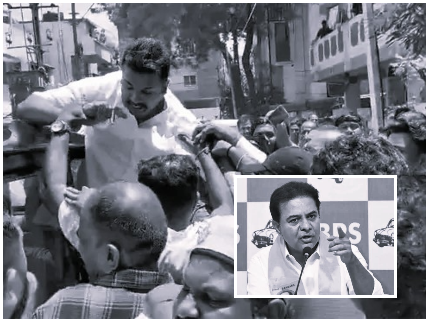 KTR Slams Telangana Government Over BRS Leader Manne Krishank’s Arrest
