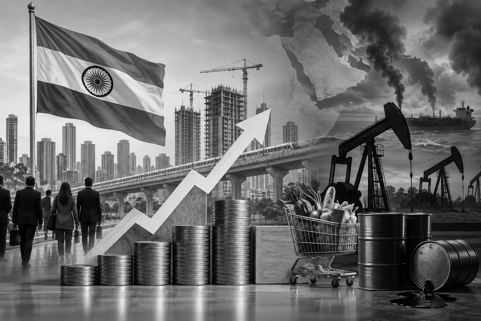 Moody’s Raises India’s FY27 Growth Forecast to 7%, Flags Inflation Risks