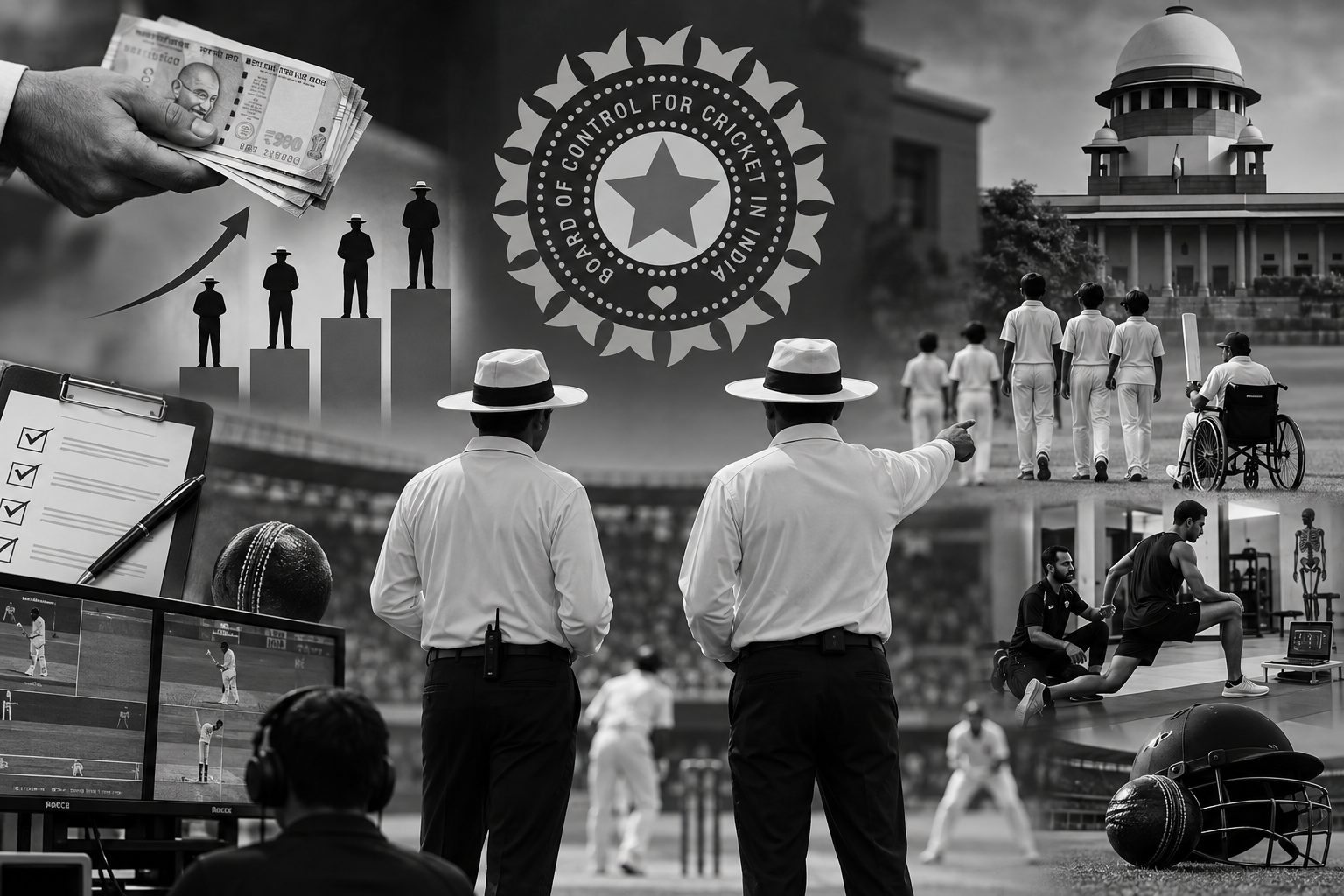 BCCI Revamps Umpire System With Higher Fees and Merit-Based Promotions