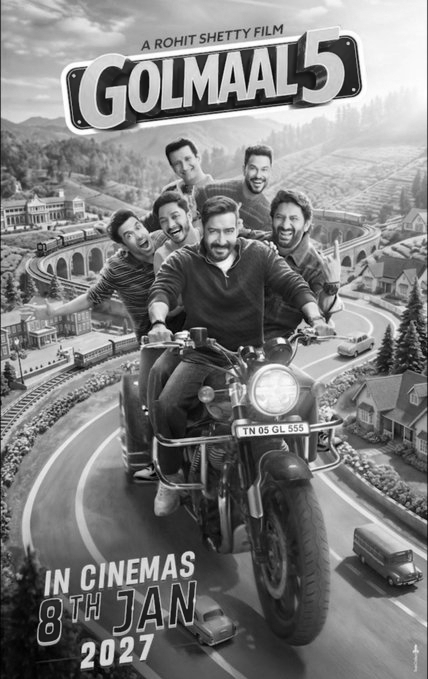 ‘Golmaal 5’ Set for January 8, 2027 Release With Original Cast and Akshay Kumar