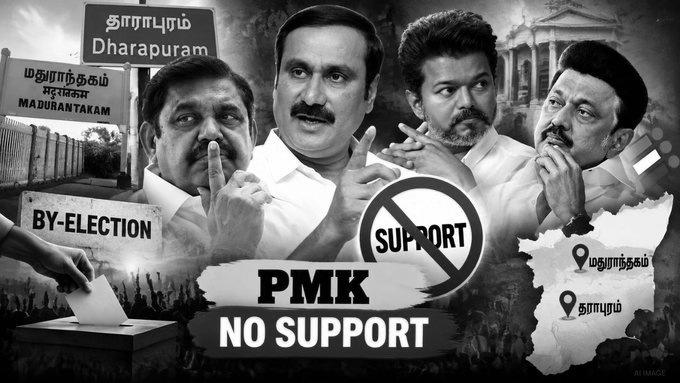 PMK to Neither Contest Nor Support Candidates in Two Tamil Nadu Bypolls