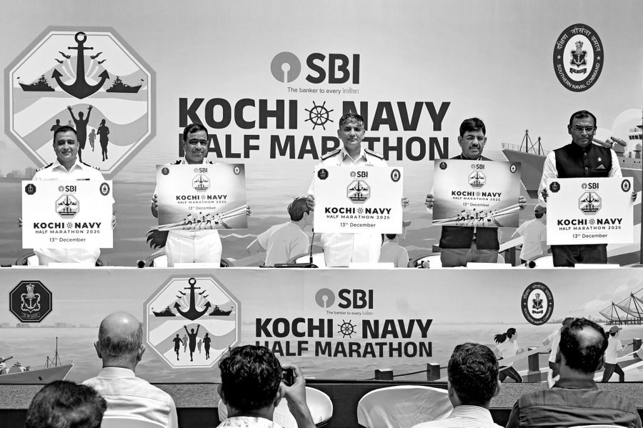 7th Kochi Navy Half Marathon to Feature 21.1-km, 10-km and 5-km Runs