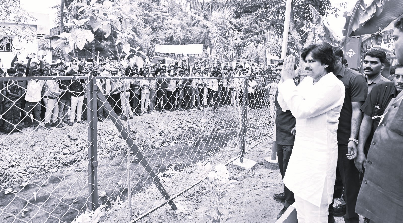 Pawan Kalyan Inaugurates Model Pond, Urban Forest Projects in Pithapuram