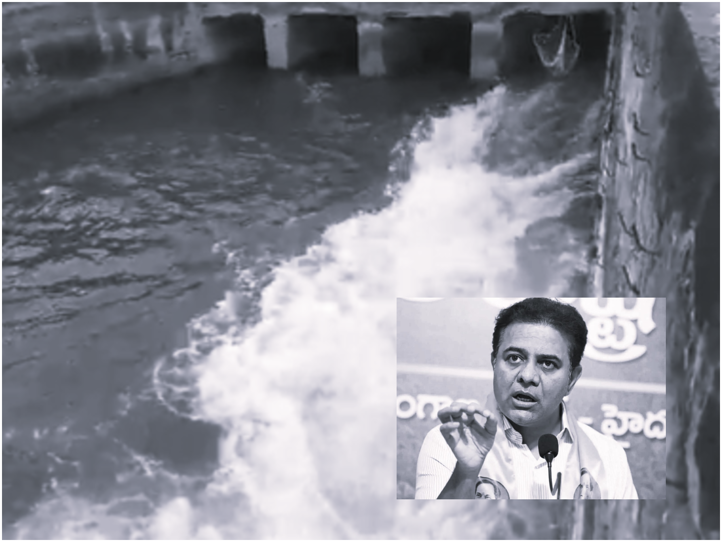 KTR Praises Farmers’ Protest for Jurala Irrigation Water