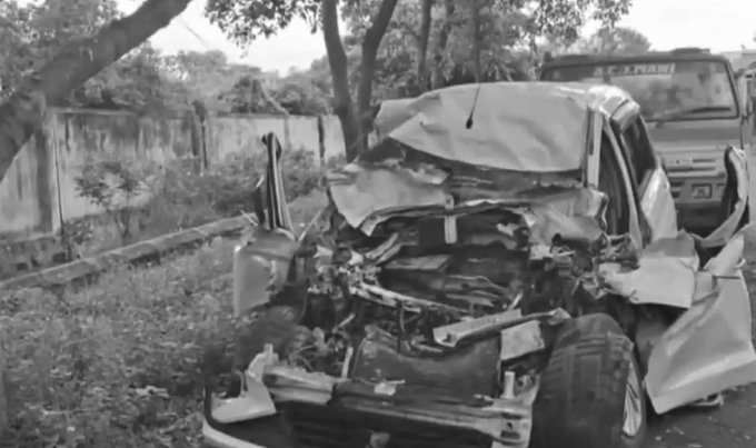 Four Killed, Three Injured as Car Crashes Into Bus in Tamil Nadu's Perambalur