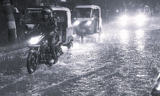 Severe Depression Crosses Coast Near Kalingapatnam, 613 Km of Roads Damaged