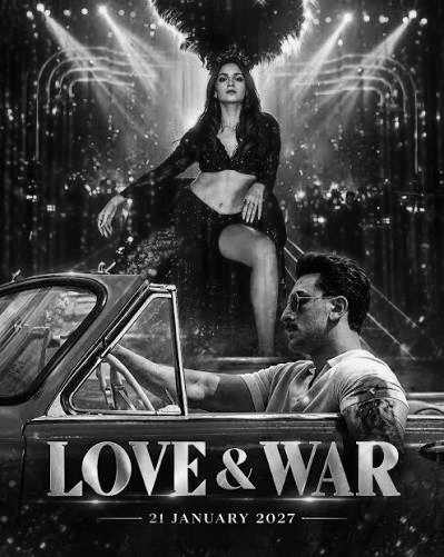 ‘Love & War’: Ranbir Kapoor’s Rugged First Look Unveiled, Alia Bhatt, Vicky Kaushal Also Star