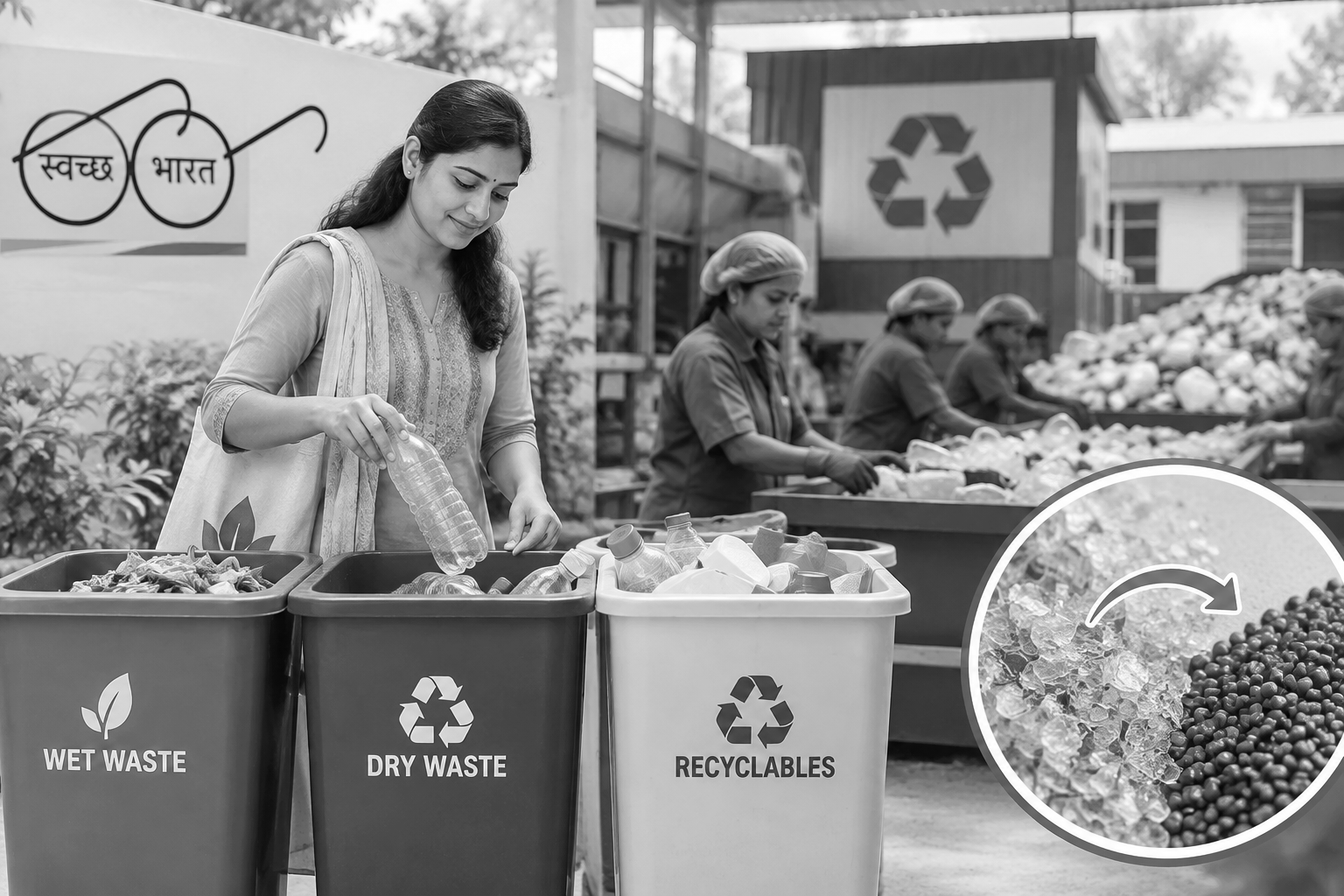 Plastic Waste to Purpose: How SBM and Communities Drive Recycling Across India