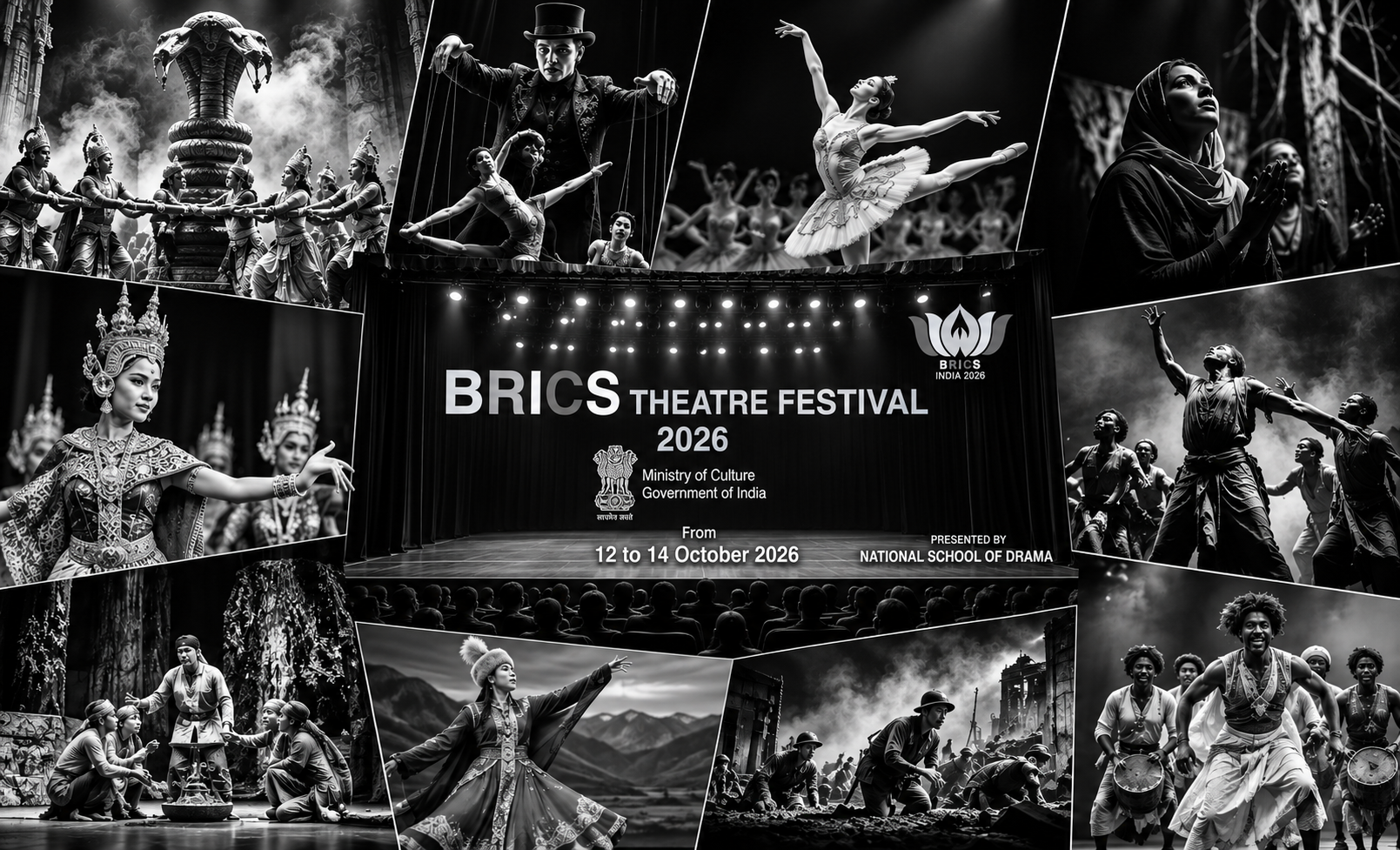 India to Host BRICS Theatre Festival in Delhi from October 12–14