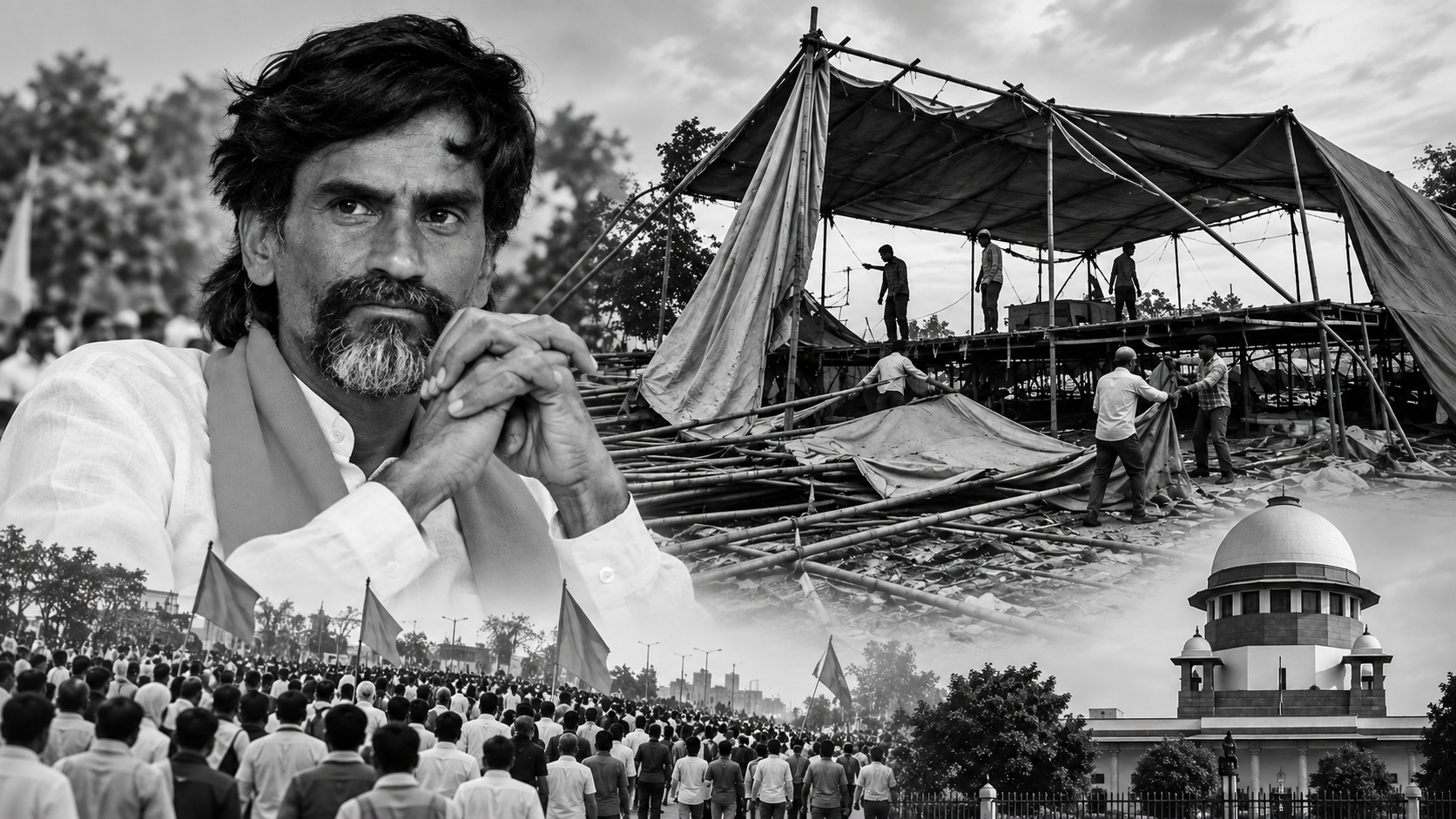 Maratha Protest Camp Removed After 1,123 Days as Quota Fight Enters New Phase