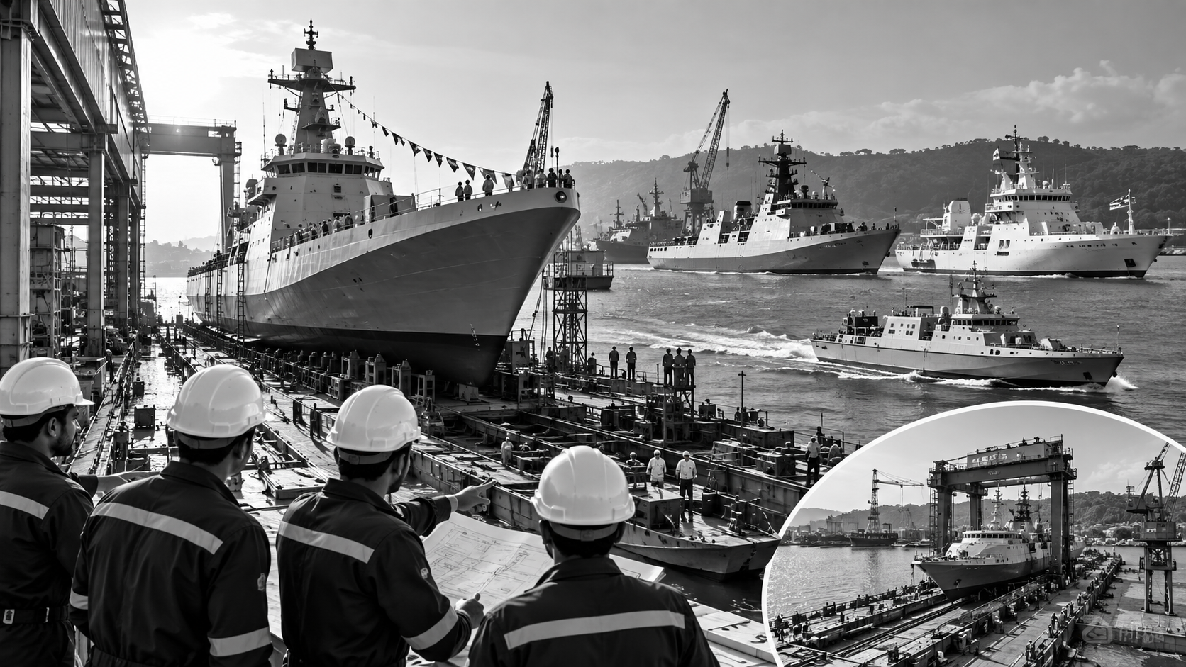Goa Shipyard Revenue Crosses ₹4,000 Crore, Order Book Nears ₹32,400 Crore