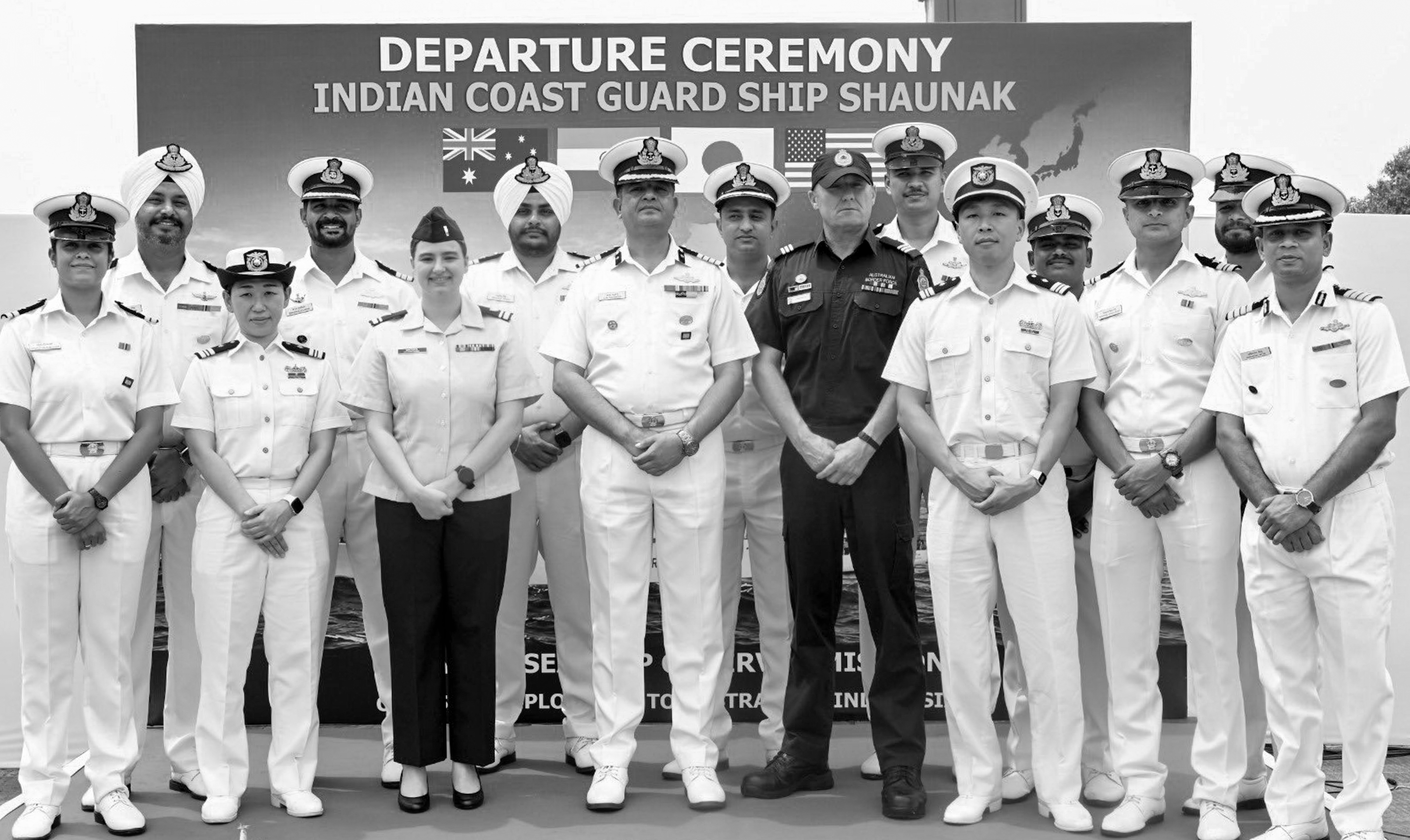 ICG’s Shaunak Embarks on Quad-at-Sea Mission to Boost Indo-Pacific Cooperation