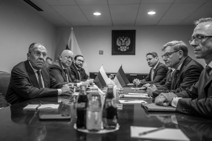 Russia, Germany Hold First Foreign Ministers’ Talks Since 2022 At UNGA