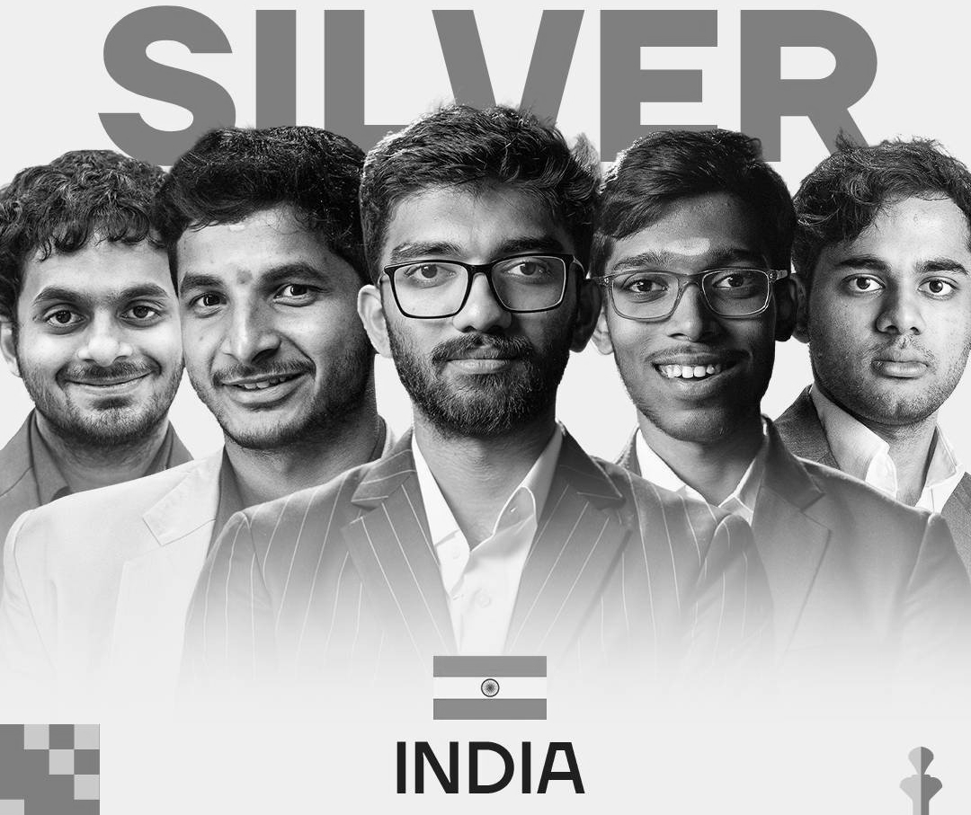 India Double Delight: Men Win Silver, Women Take Bronze at Chess Olympiad