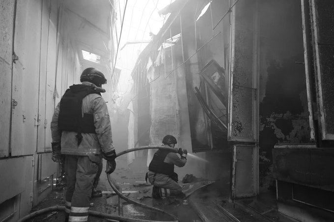 2 Killed As Russian Drones And Missiles Hit Ukraine In Fresh Overnight Strikes
