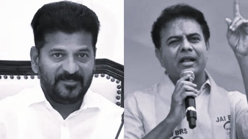 KTR Seeks White Paper On 8,000 Acres, Demands Answers From Revanth Reddy